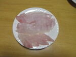 たらとゆめかさごの刺身.JPG