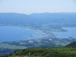 両津港と加茂湖.JPG